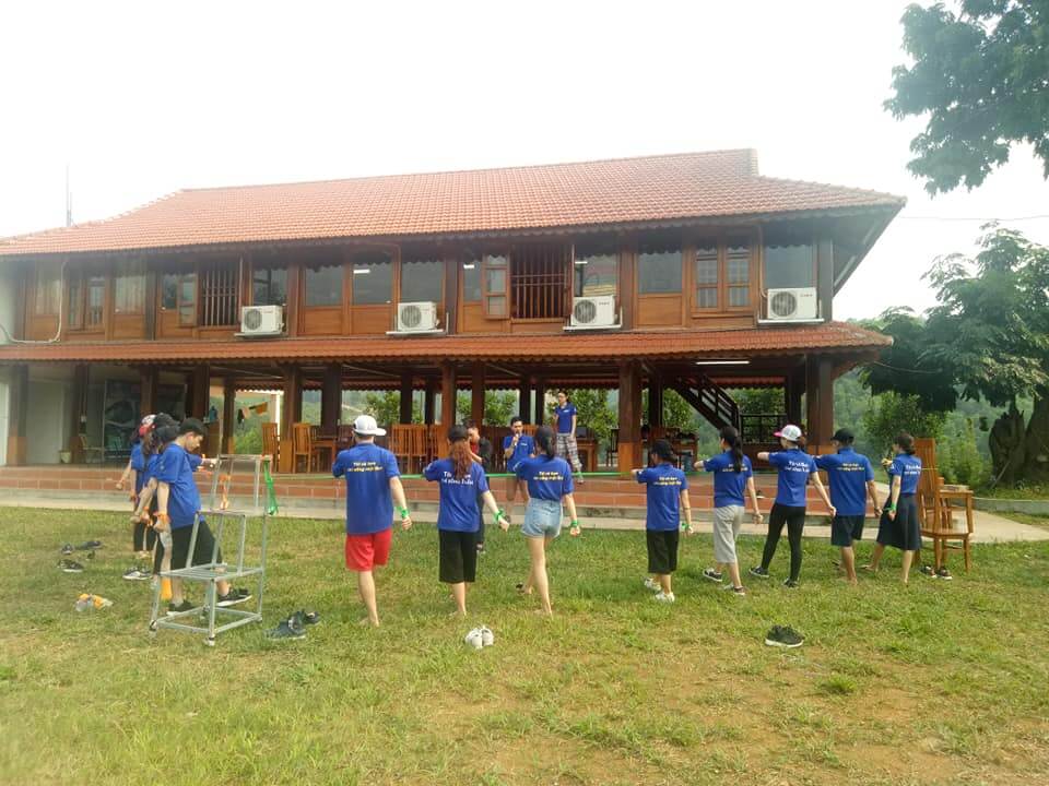 Hồ Dụ là nơi thường xuyên tổ chức TeamBuilding của các cá nhân, tổ chức