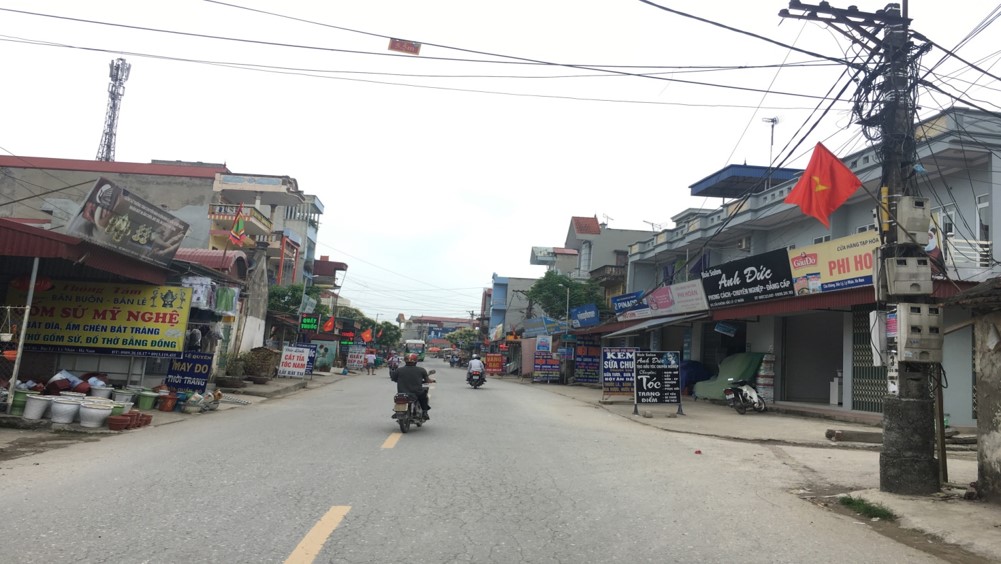 Dân cư phía ngoài dự án KĐT Mạnh Hùng - Hà Nam