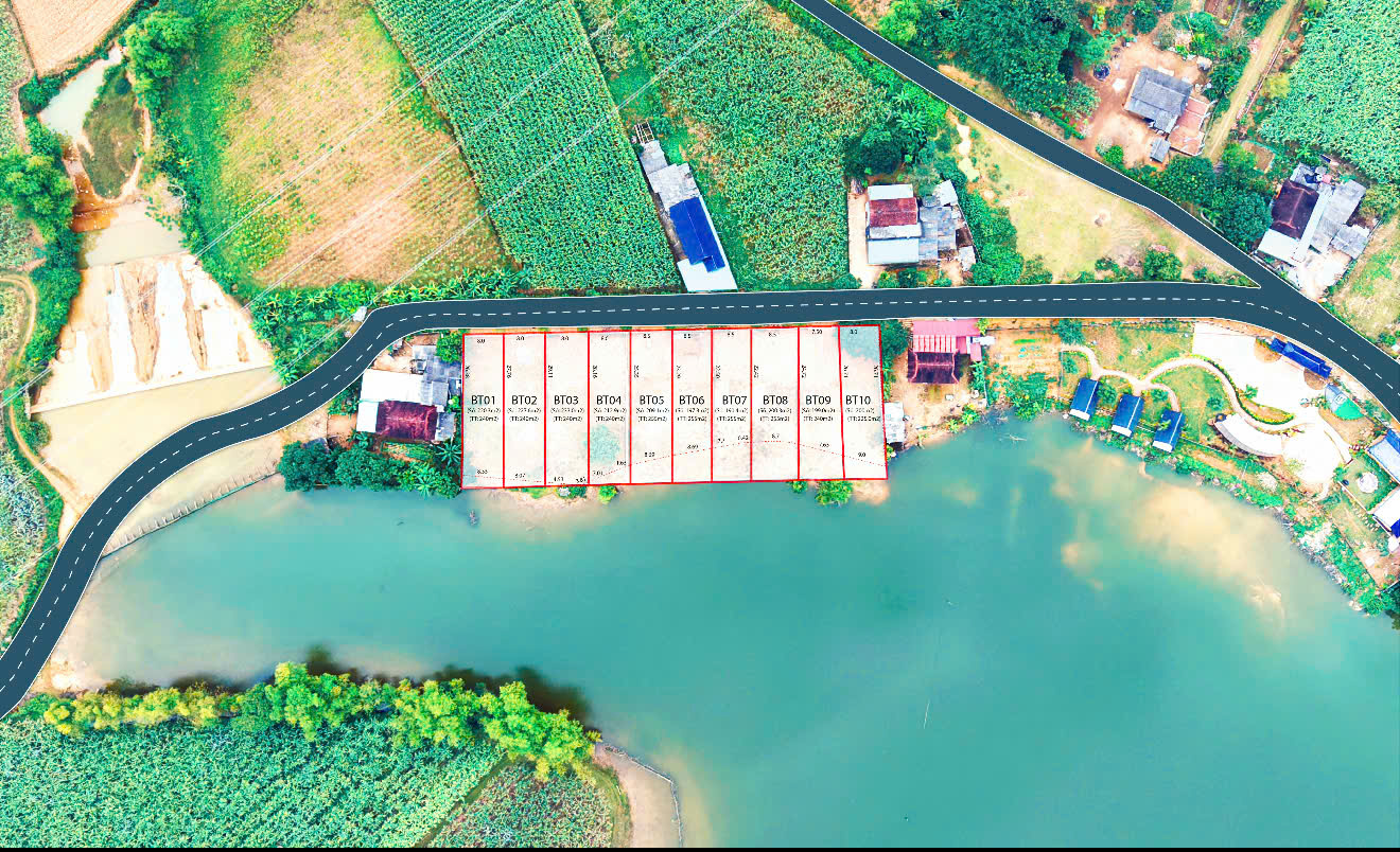 mặt bằng đất nghỉ dưỡng Lạc Sơn Hòa Bình