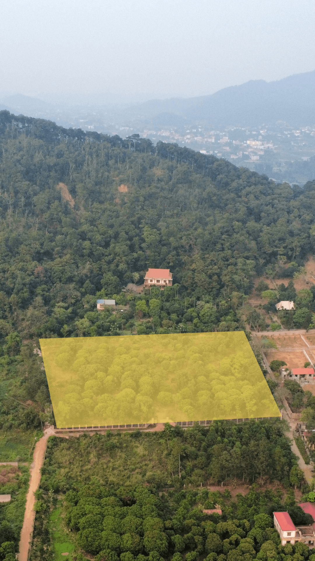 Lô 10.000m2 view núi khu nghỉ dưỡng Lâm Trường, xã Minh Phú